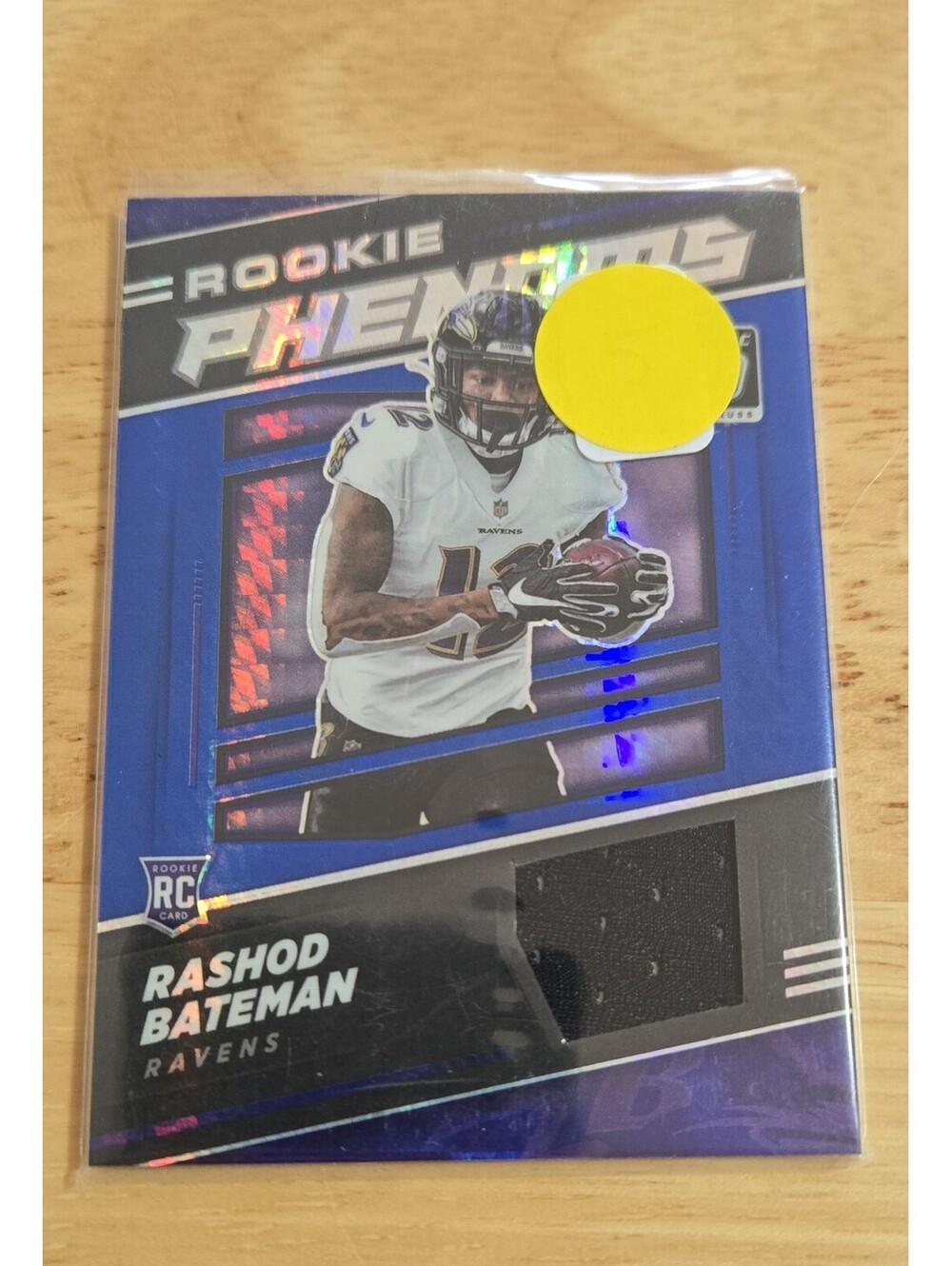 2021 Panini Donruss Optic - Rookie Phenoms Rashod Bateman #RP-10 Blue Hyper...